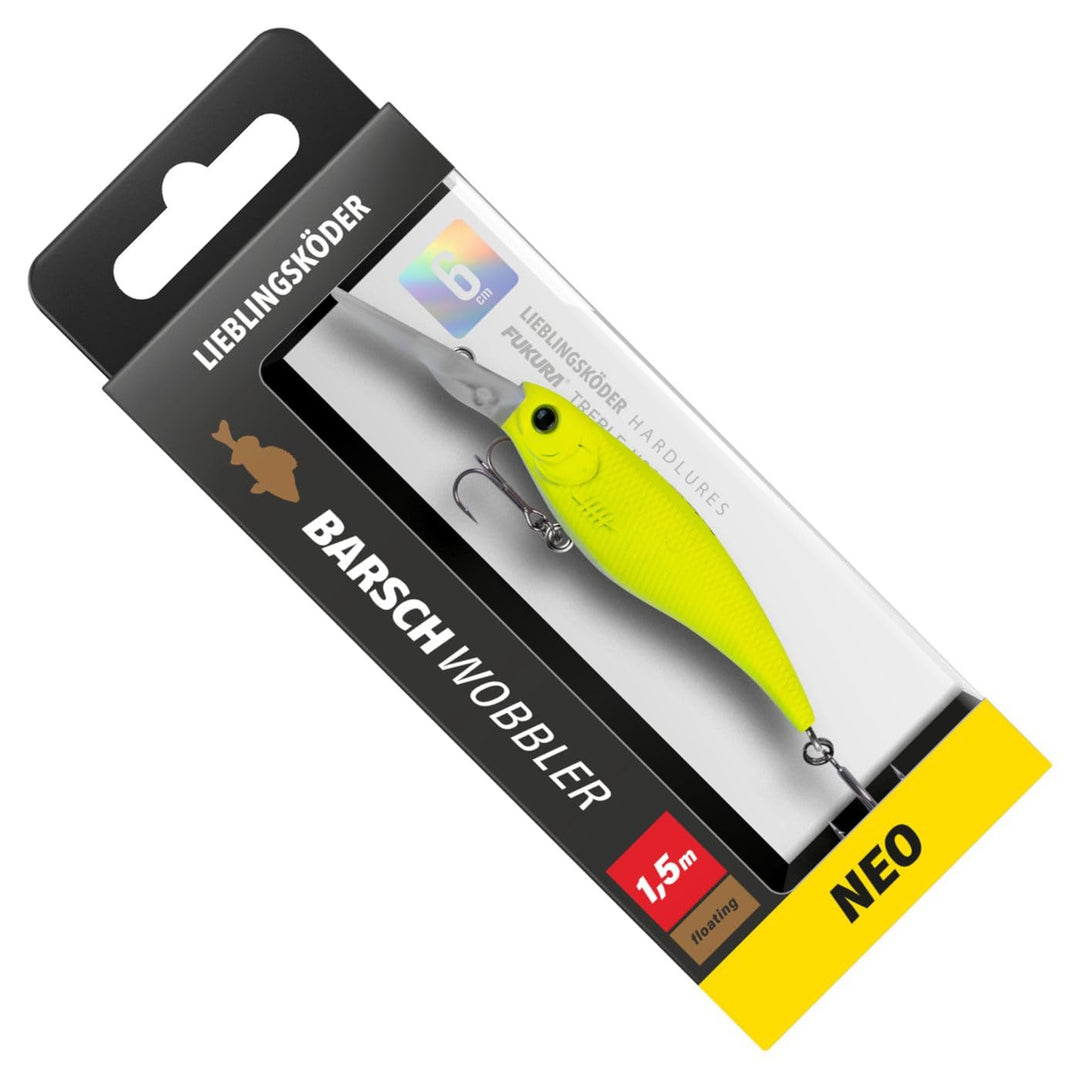 Lieblingsköder Barschwobbler 6cm 5,3g - Wobbler Neo, Neo