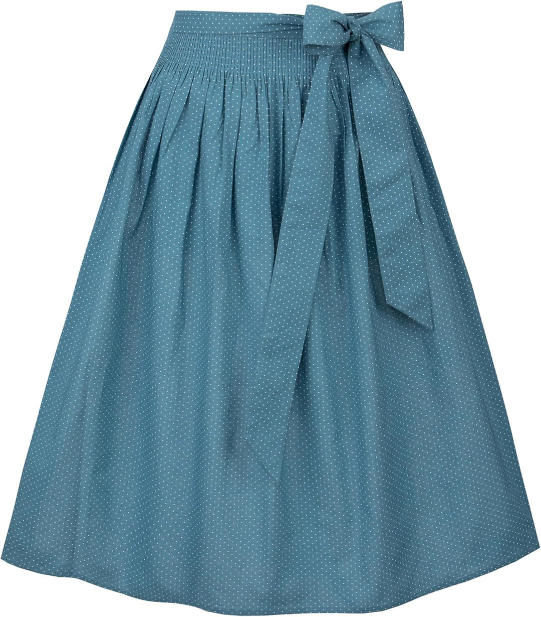Stockerpoint Damen Schürze Molina Dirndlschürze, Rauchblau, 34-38