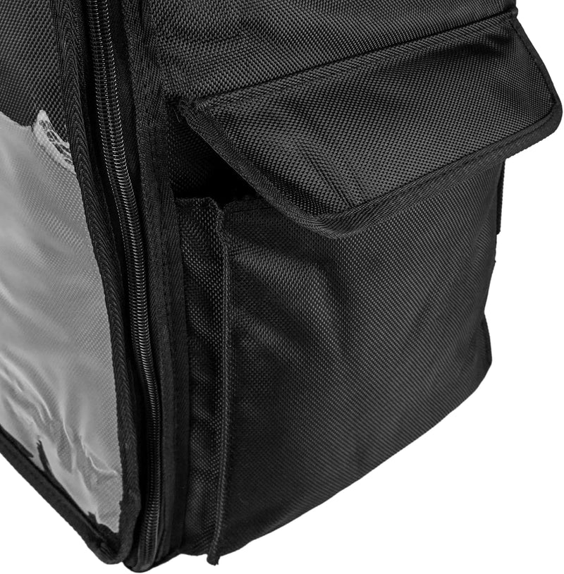 CityBAG - Isothermer Rucksack 39 x 50 x 25 cm schwarz für Grillabende und Lieferung von Lebensmittel