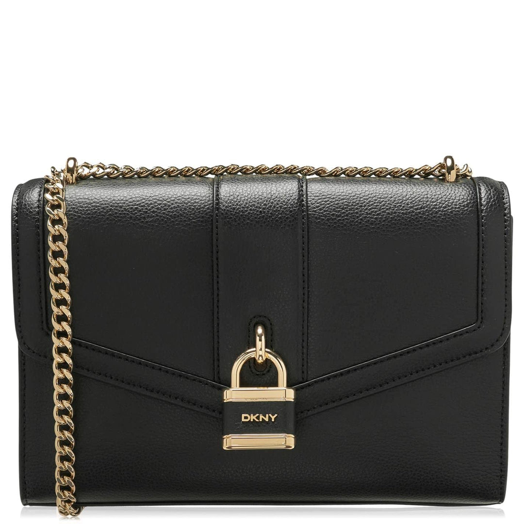 DKNY Damen Ella Tragetasche Handtasche Schwarz ONE SIZE