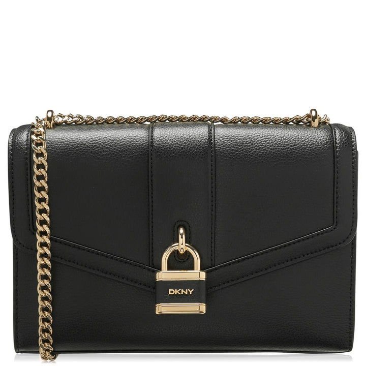 DKNY Damen Ella Tragetasche Handtasche Schwarz ONE SIZE