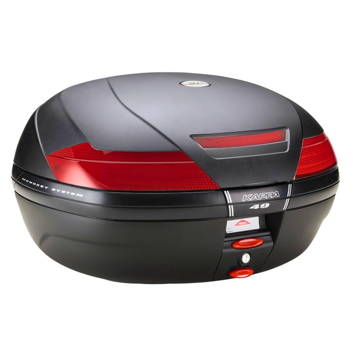 Kappa K49N Topcase, Schwarz, Grösse 47 L