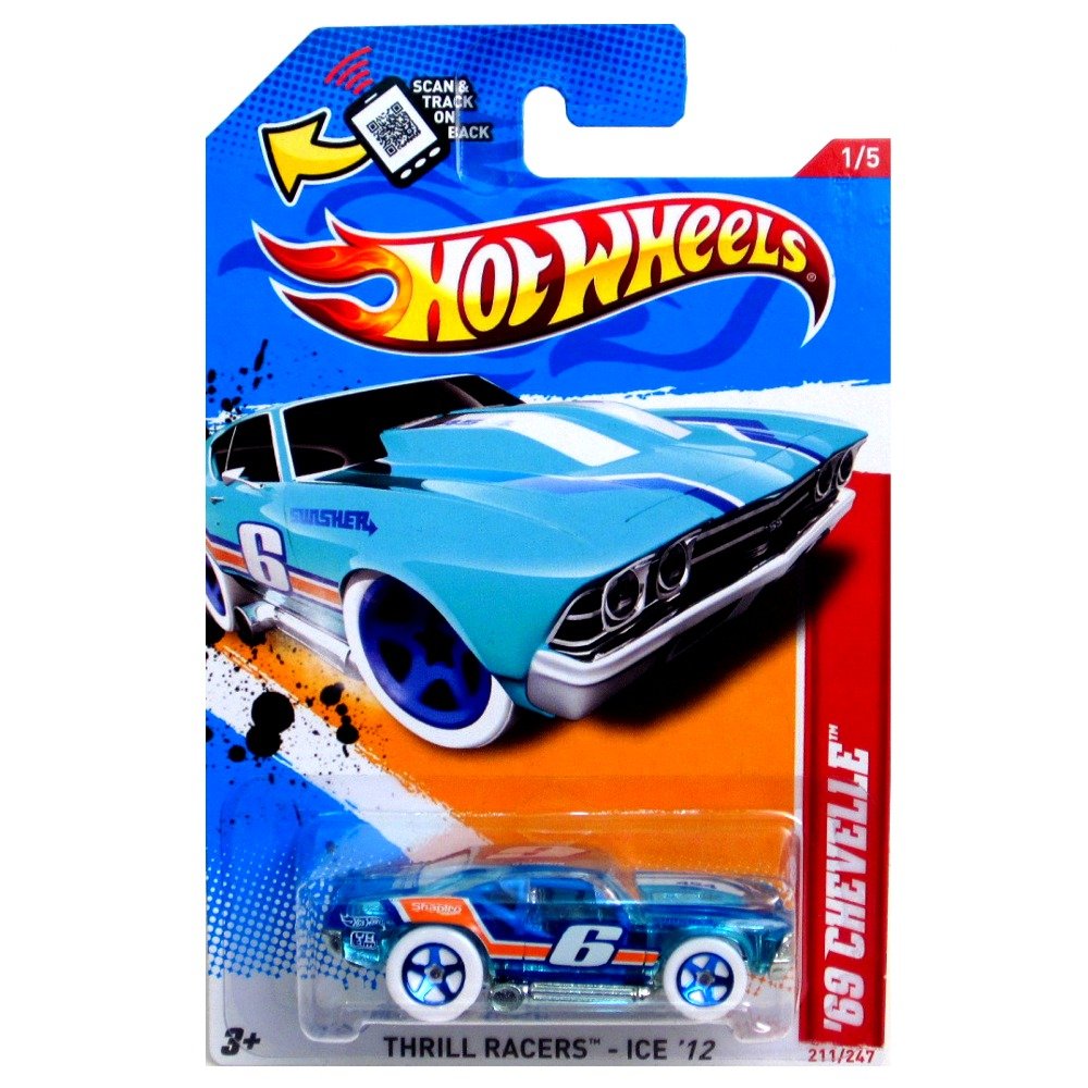 Hot Wheels '69 Chevelle Thrill Racers- Ice '12 211/247