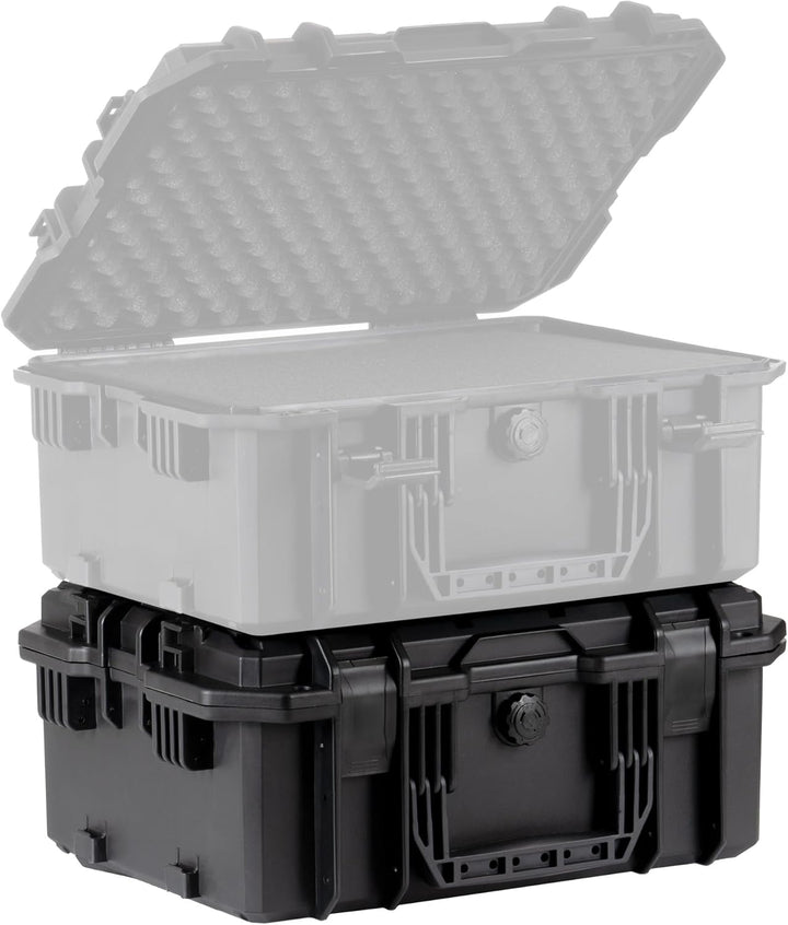 Zelsius Transportkoffer mit Schaumstoffpolsterung | 18 Liter | Kamerakoffer, Outdoorbox, Kunststoffk