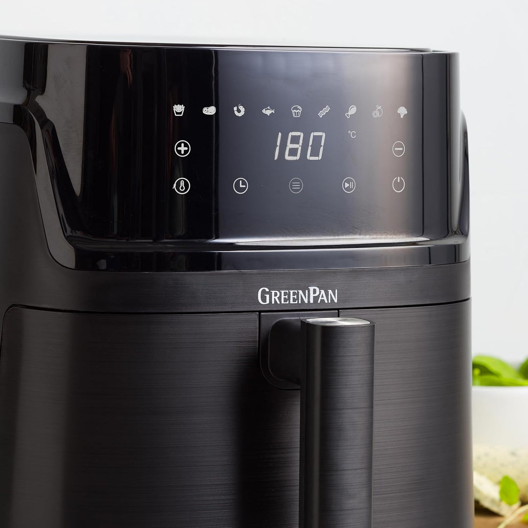GreenPan Switch 9-in-1 XL Air Fryer Backofen, 7,2 L, Antihaftbeschichteter Korb, Schnelles Aufheizen