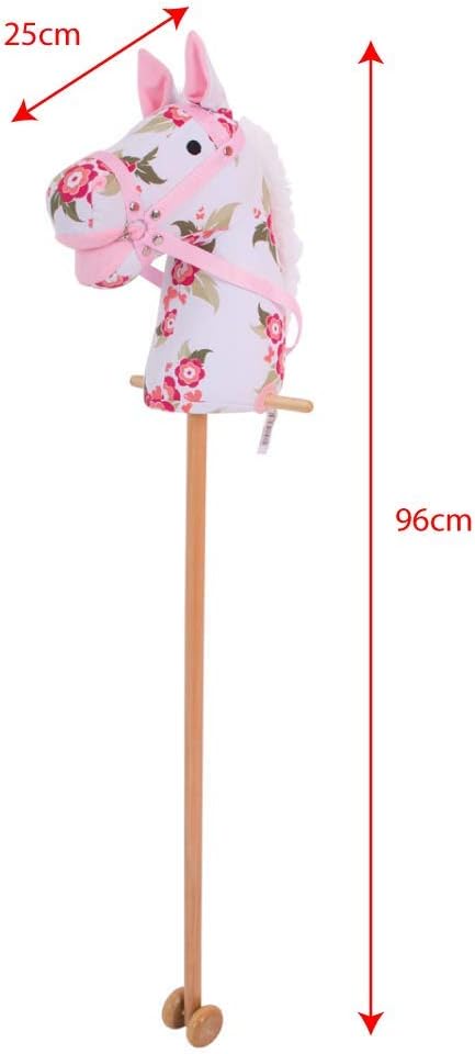 Bigjigs Toys Steckenpferd, geblümt