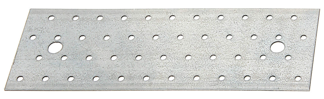 Alberts 847265 Lochplatte | sendzimirverzinkt | 240 x 80 mm | 25er Set 240 x 80 mm / 25 Stk., 240 x