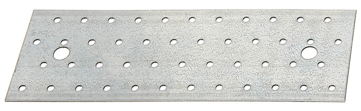 Alberts 847265 Lochplatte | sendzimirverzinkt | 240 x 80 mm | 25er Set 240 x 80 mm / 25 Stk., 240 x