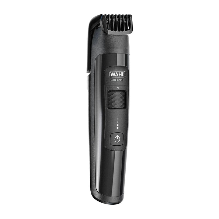 Wahl Manscaper Lithium Tief- und Körpertrimmer, vollständig wasserdicht, Nass-/Trockenanwendung, Sma