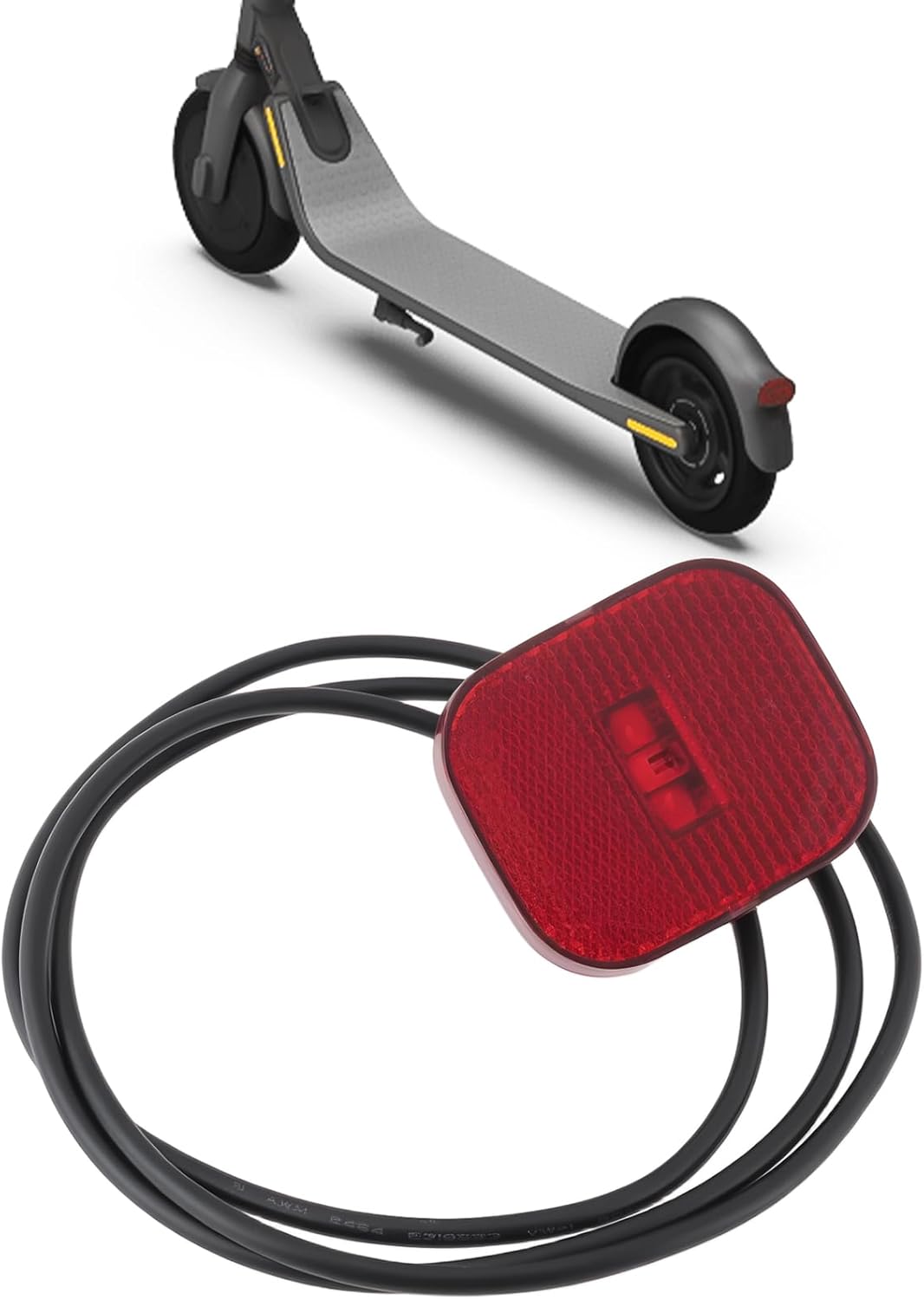 EMSea 1 x Rücklicht für Elektroroller, kompatibel mit Ninebot F D Max G2