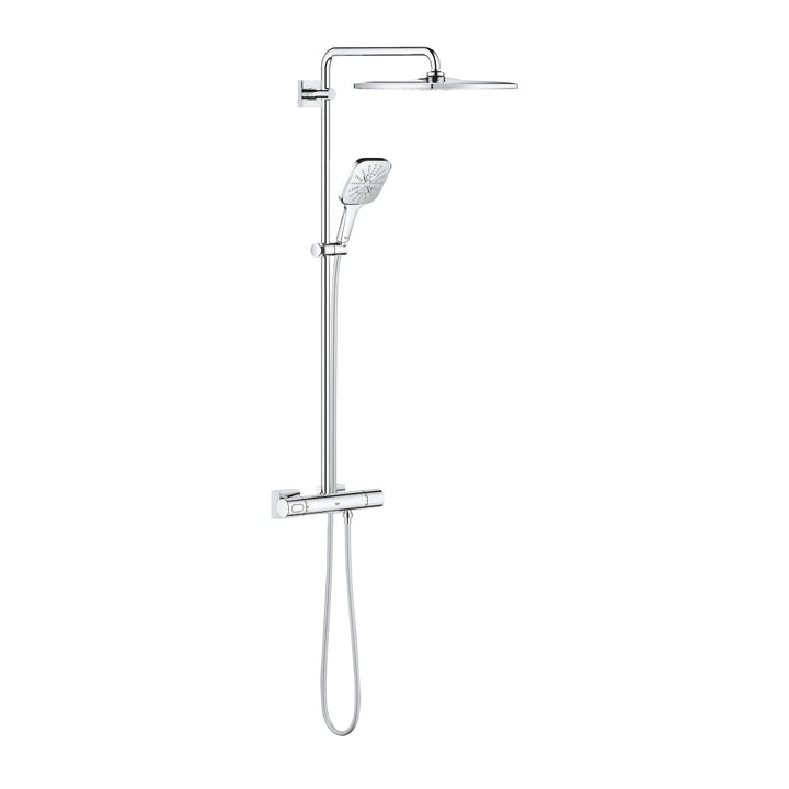 GROHE Rainshower Smartactive 310 - Duschsystem mit Thermostatarmatur (Sicherheitsperre bei 38°C, lan