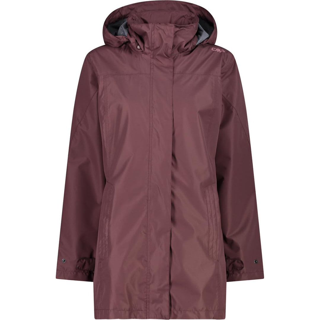 CMP Damen Regenjacke XS Pflaume, XS Pflaume