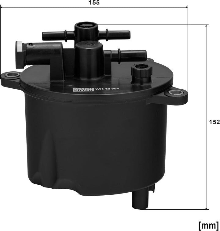 MANN-FILTER WK 12 004 Ölfilter – Für PKW