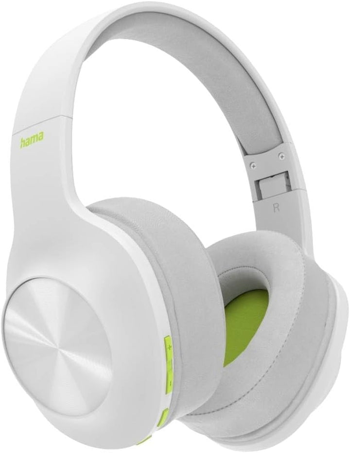 Hama Bluetooth Kopfhörer, Over-Ear Headset (Kabelloses Headset mit 38h Akku, faltbare Earphones mit