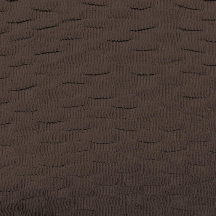 Italian Bed Linen Zurückklappbare sesselabdeckung “Fashionable”, Leinwand, Braun, Standardgrösse Sta