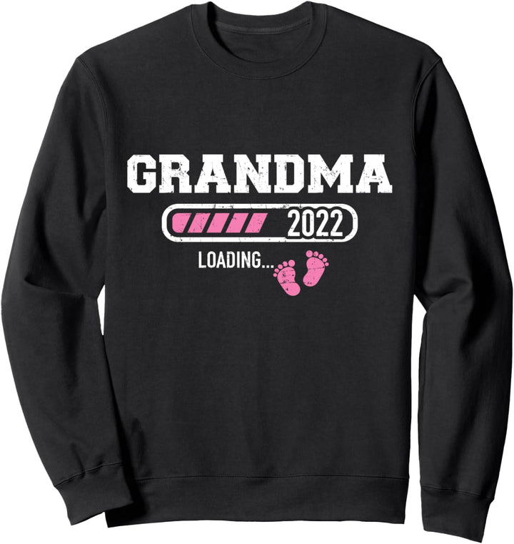 Oma 2022 loading Schwangerschaft verkünden Sweatshirt