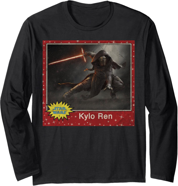Star Wars Kylo Ren Polaroid Logo Langarmshirt