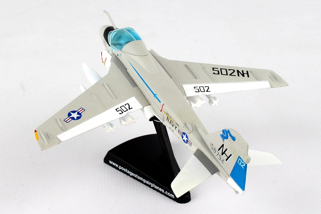 Daron PS5381-2 Postage Stamp Grumman A-6 Intruder VA-52 Knightriders Scale 1/140