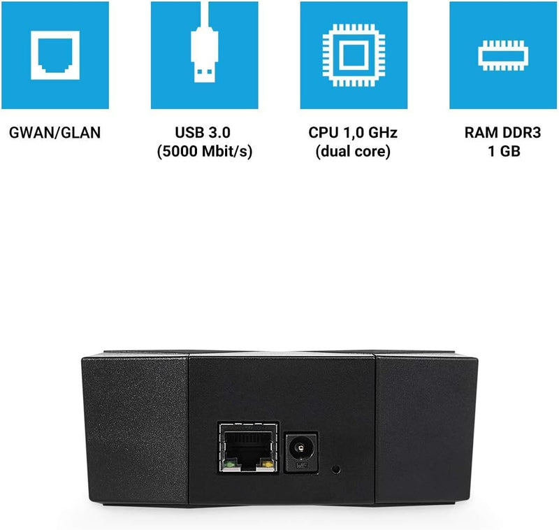 Turris MOX Start | modular, Open Source & Secure Router/Server/Switch/Access Point | CPU 1 GHz dual