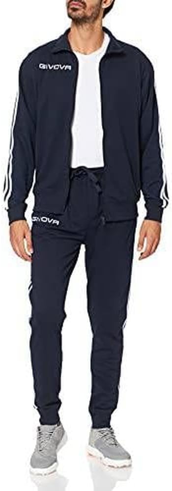 Givova Unisex Anzug Schule Senior Sportoutfit (1er Pack) M blau/blau, M blau/blau