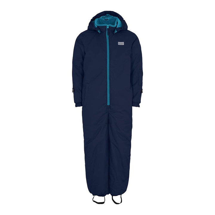 LEGO Unisex Kid's Lwjipe-Basic Snowsuit 86 590 Dark Navy, 86 590 Dark Navy