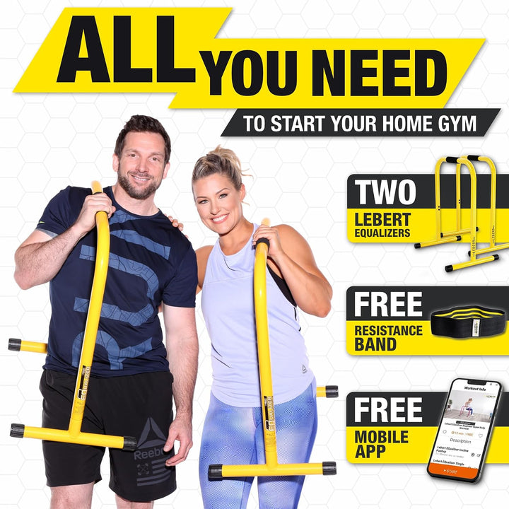 Lebert Fitness Equalizer mit Resistance Band Yellow - L, Yellow - L