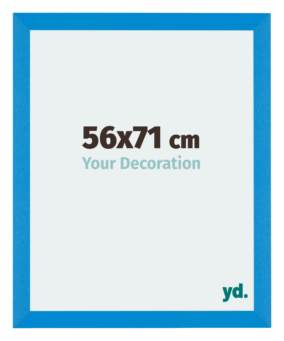 yd. Your Decoration - Bilderrahmen 56x71 cm - Bilderrahmen aus MDF mit Acrylglas - Antireflex - Ausg