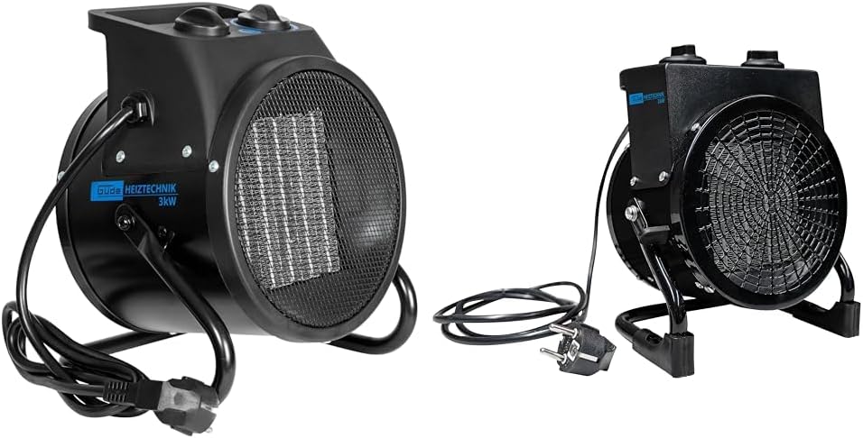 Güde Elektroheizer GEH 3000 P & Keramik Heizlüfter GH 2000 K GEH 3000 P + GH 2000 K, GEH 3000 P + GH