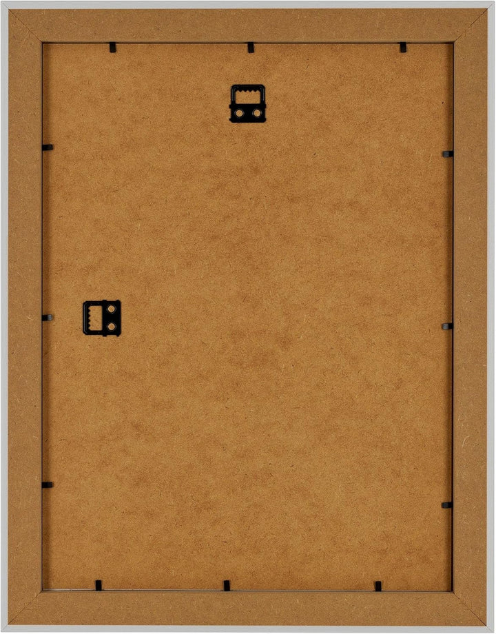 yd. Your Decoration - Bilderrahmen 75x100 cm - Weiss Gemasert - Bilderrahmen aus MDF mit Acrylglas -