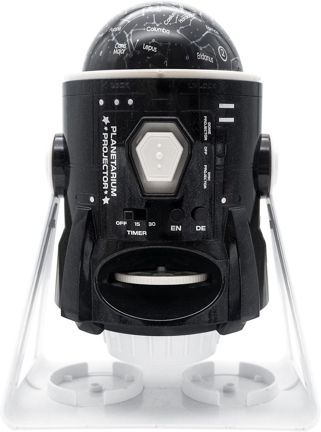 Lexibook, Speaking 2-in-1 Constellations and Images Planetarium Projector, 24 images to discover spa