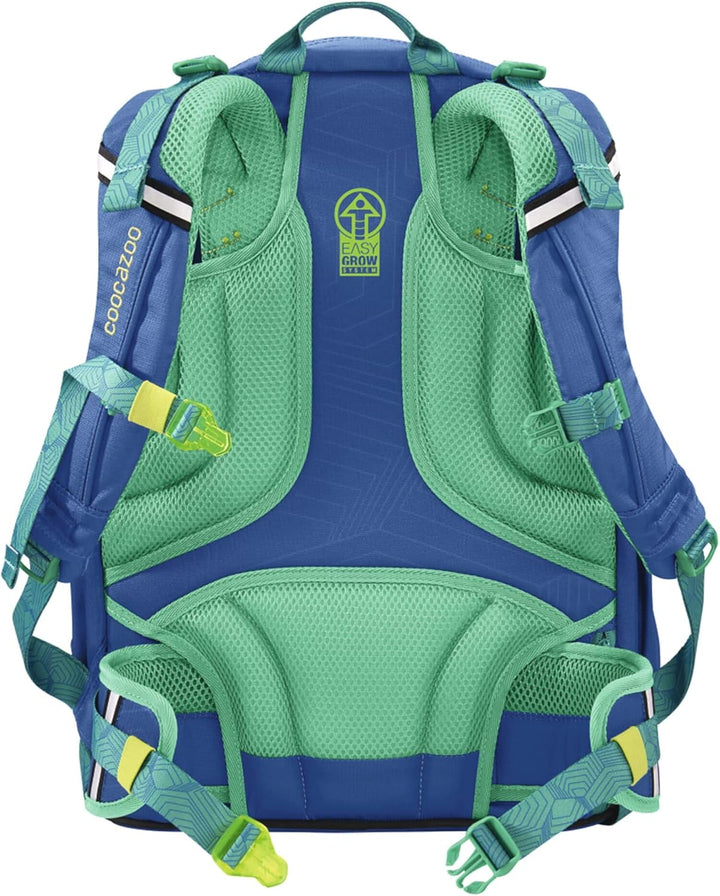 Coocazoo Schulrucksack ScaleRale, WWF Edition, ergonomischer Tornister, höhenverstellbar mit Brustgu