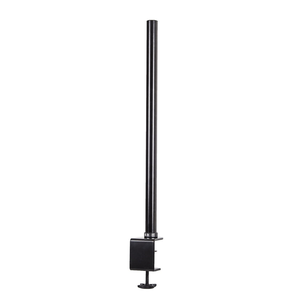 Duronic DM35POLE BK 61 cm Stange | Erweiterung für Monitorhalterung | Grosse Tischklemme mit Einer K