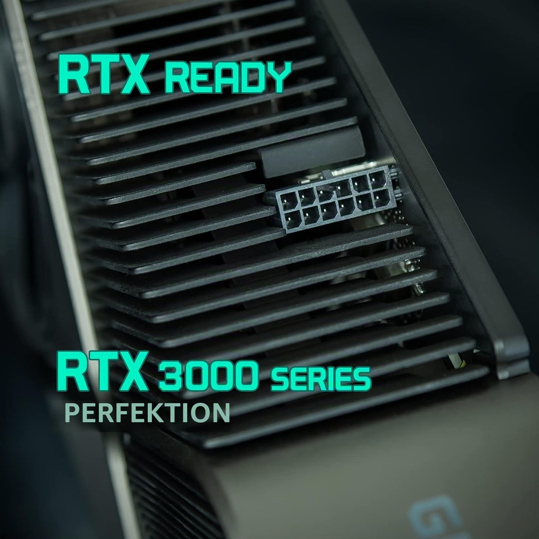 LINKUP - Kompatibel mit NVIDIA RTX3000 Ampere Founders Edition FE GPU┃Teflon-Hochleistungs-Netzteila