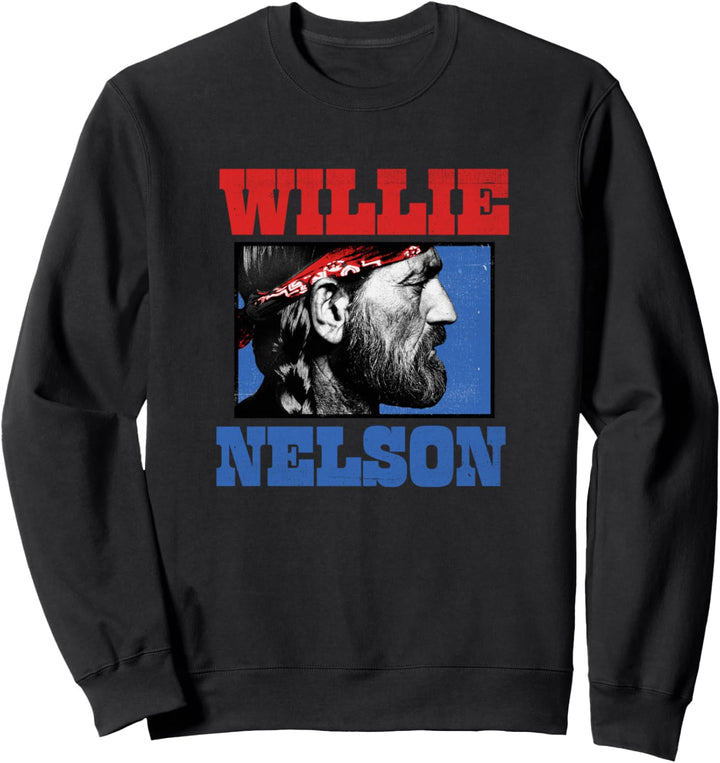 Offizielles Willie Nelson Bandana Sweatshirt