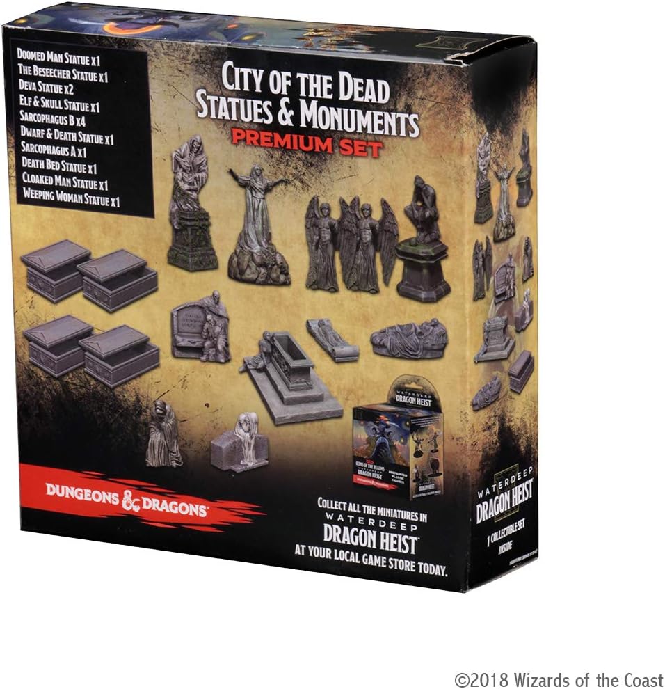 Rubie's WizKids D&D Icons of the Realms: Waterdeep Dragon Heist (8 ct. Standard), Booster Brick | Dn