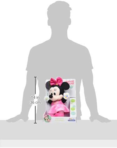 Clementoni Disney Baby Minnie Spiele und Lernen Plüsch, Mehrfarbig, Standard, 17304 Baby Minnie Mous