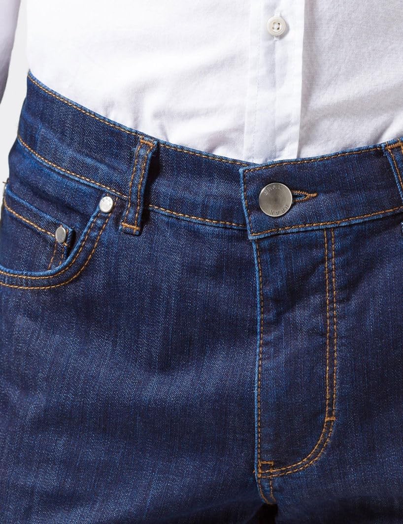 BRAX Herren Style Cooper Masterpiece Jeans Mid Blue 42W / 34L, Mid Blue 42W / 34L