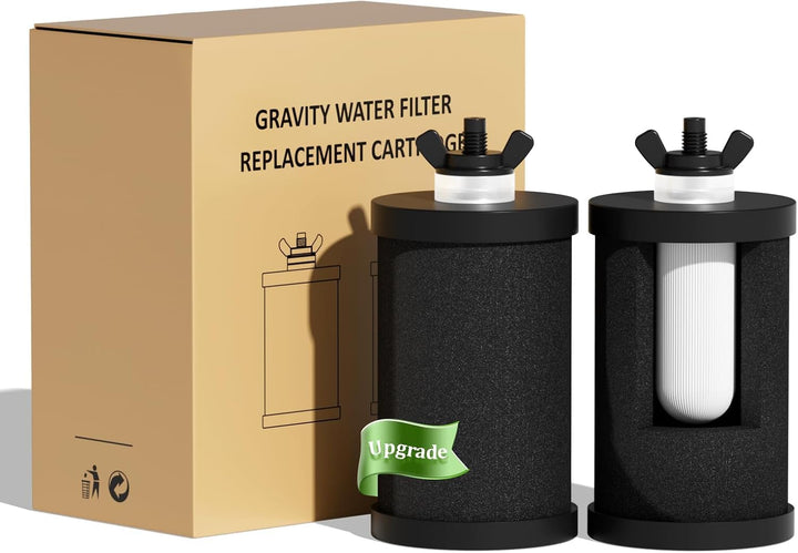 Purewell Schwarzes Reinigungselement Ersatzfilter Kompatibel mit Reinigungselementen und Schwerkraft