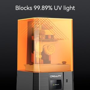 Creality Halot-R6 Resin 3D Drucker, 6,08-Zoll Monochrom LCD 60mm/h Druckgeschwindigkeit WiFi-Unterst