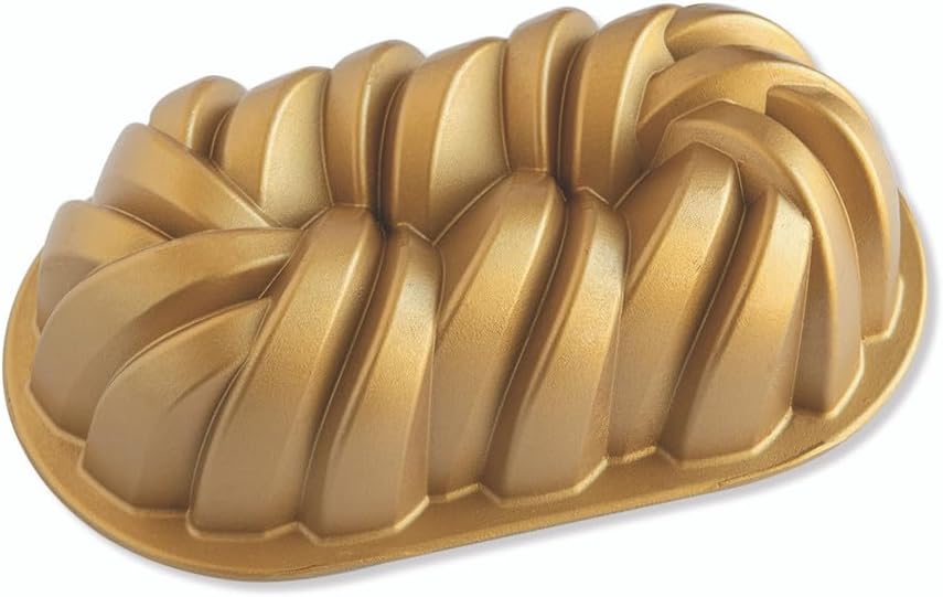 Nordic Ware Geflochtene Kastenform Original Aluguss Gugelhupfform Gugelhupfform mit Flechtmuster Kuc