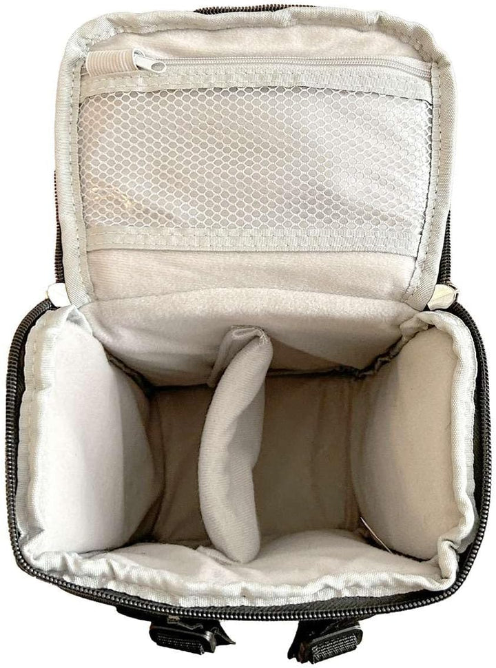 Navitech Schwarz Fernglas Tasche Kompatibel mit dem Nikon Prostaff P7 10x42 Fernglas