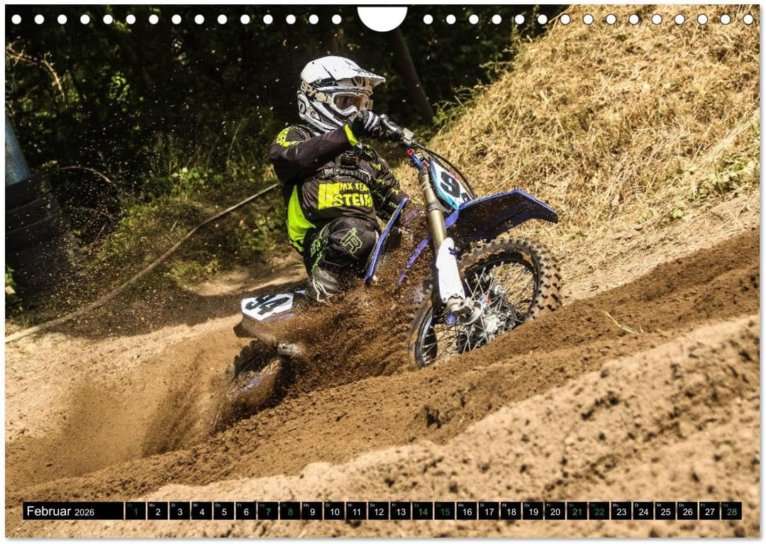 MOTOCROSS 2026 (Wandkalender 2026 DIN A4 quer), CALVENDO Monatskalender: Motocross vom Feinsten (CAL