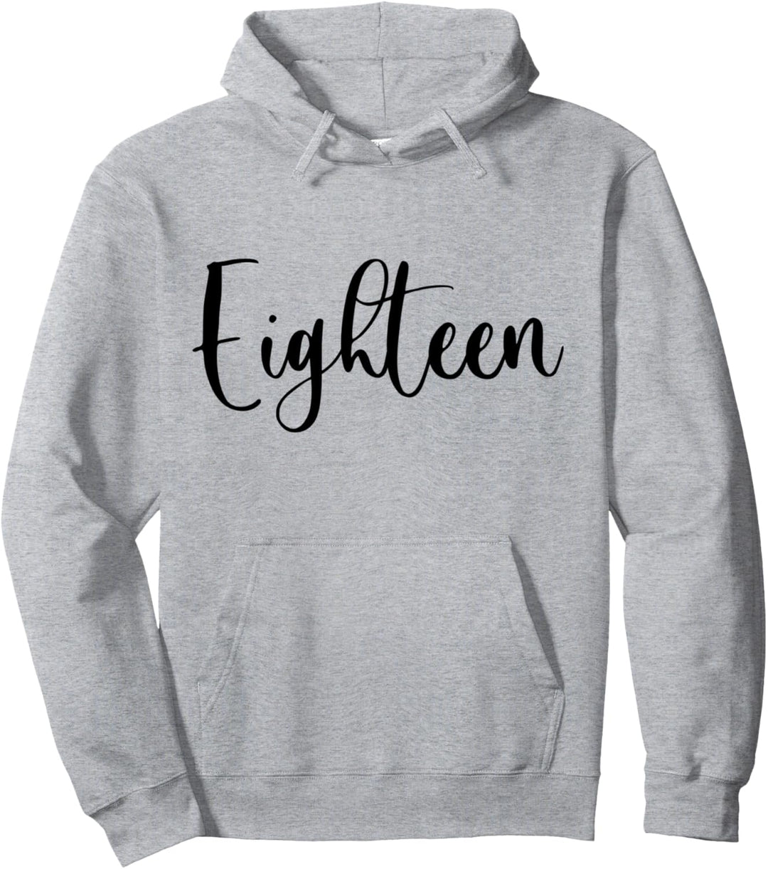 18. Geburtstag Junge Mädchen 18 Jahre 2006 Lustig Geschenk Pullover Hoodie