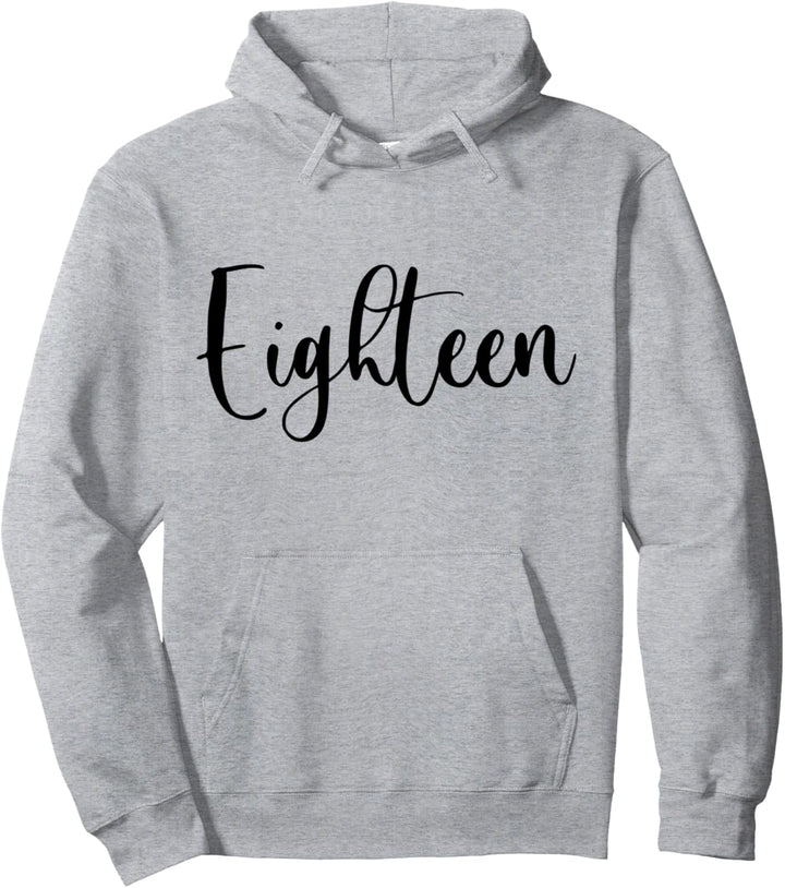 18. Geburtstag Junge Mädchen 18 Jahre 2006 Lustig Geschenk Pullover Hoodie
