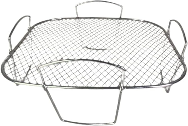 Air Fryer Dehydrator Racks, Edelstahl Obst Fleisch Food Dehydrator Rack Air Fryer Crisper Basket Toa