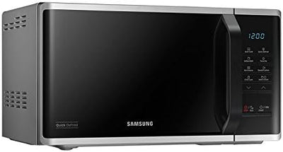 Samsung MS23K3513AS Mikrowelle 750 W Schwarz, Silber – Mikrowelle (Arbeitsplatte, 750 W, Tasten, sch