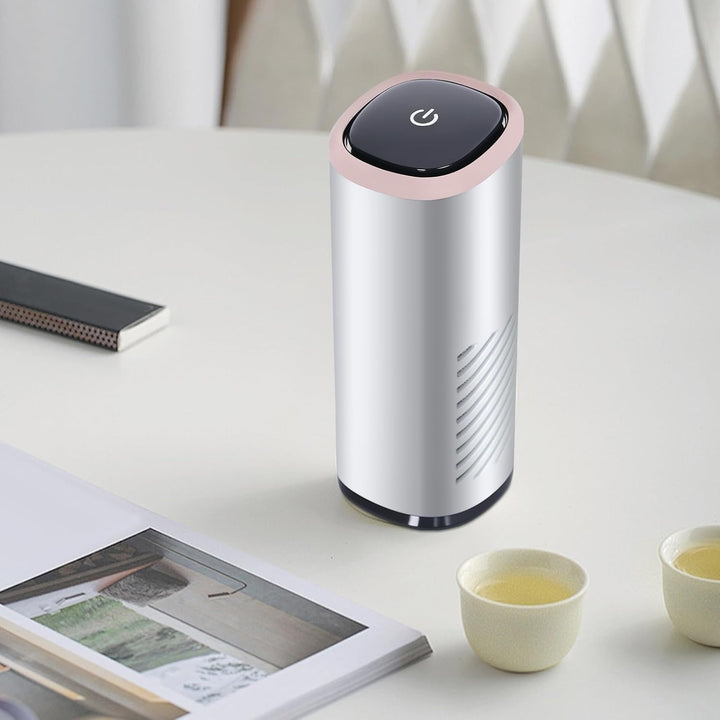 Luftreiniger mit Aromatherapie HEPA Luftfilter USB Powered Auto Luftreiniger tragbarer Luftreiniger