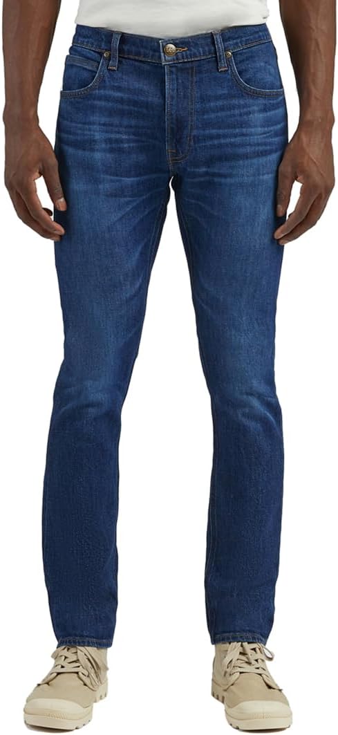 LEE Herren Luke I Jeans 28W / 32L Dk Worn Kansas Blue, 28W / 32L Dk Worn Kansas Blue