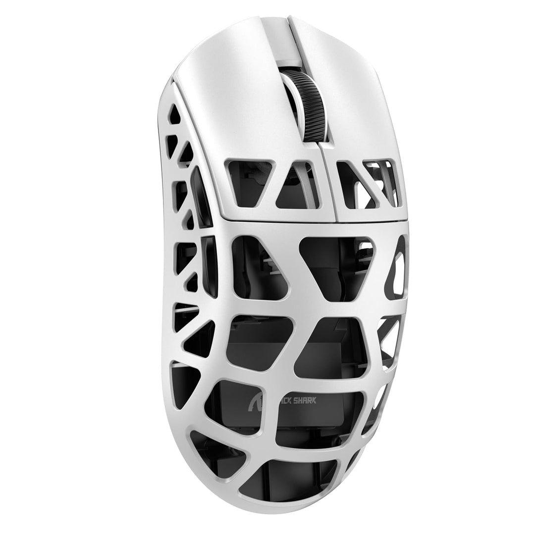 ATTACK SHARK R3 Magnesiumlegierungsmaus, kabellose 8K-Maus, 46 g SUPERLIGHT-Maus, PixArt PAW3395-Gam