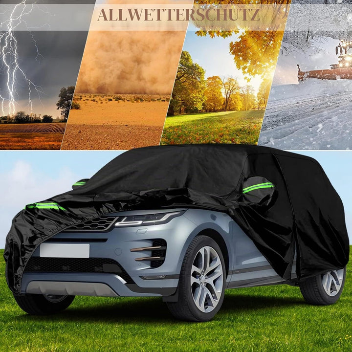 Autoabdeckung Wasserdicht Ersatz für Land Rover Range Rover Evoque 2011-2023, Vollgarage Autoplane O